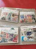 Lot anciens timbres collection France Vietnam Roumanie philatélie vrac