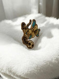 Pin's vintage Olympique de Marseille OM mascotte football rétro ancien badge