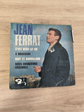 Vinyle 45 tours ancien Jean Ferrat, disque rétro vintage, collection chanson fra