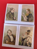 Lot 4 cartes postales anciennes belle-mère illustrées humour vintage collection
