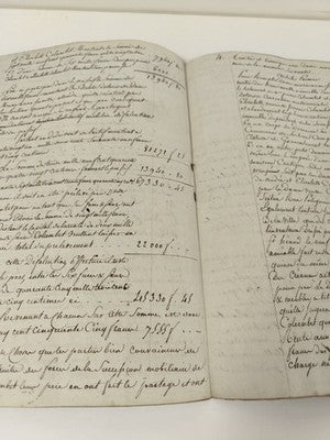 Ancienne lettre manuscrite administrative 1814, papier timbré 75 c