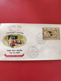 Ancienne enveloppe FDC Vietnam 1967 alphabétisation, timbre oblitéré Saigon