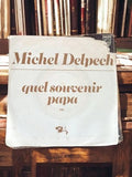 Disque vinyle 45 tours Michel Delpech Barclay vintage ancien pochette usagée
