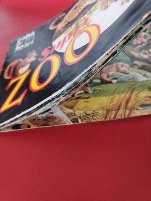 Vintage album Panini Super Zoo ancien, collection rétro stickers, presque comple