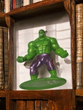 Figurine Hulk Marvel métal peint, statuette déco officielle, super-héros vert
