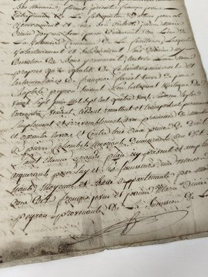 Lettre administrative manuscrite 1802, Consulat, cachet République