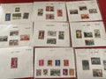 Lot anciens timbres collection France Vietnam monde philatélie vrac vintage