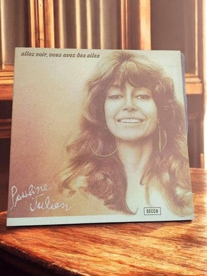 Vinyle 33 tours Pauline Julien DECCA vintage chanson française ancien LP