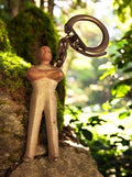 Porte-clés vintage Mr Propre en métal publicitaire ancien figurine keychain