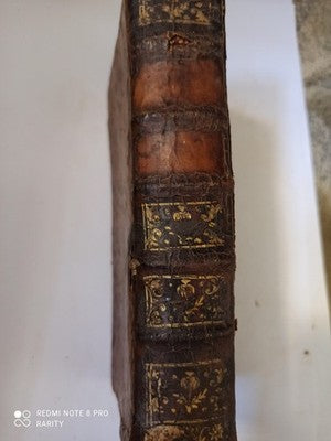Livre ancien reliure cuir L'Histoire de France Tome 29 édition 1786 rare