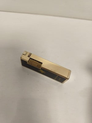 Briquet ancien Harryson John Player Special noir doré vintage JPS cigarette