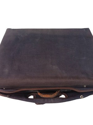 Valise de rasage vintage homme, accessoires bakélite, trousse ancienne rétro