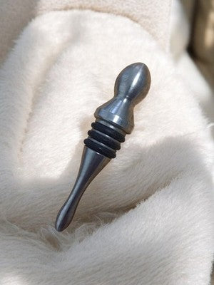 Bouchon de bouteille ancien en métal, stoppeur rétro vintage vin, accessoire