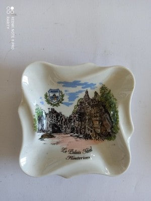Vide-poche porcelaine Le Palais Idéal Hauterives décor souvenir