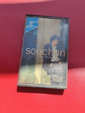 Cassette audio vintage K7 Alain Souchon musique ancienne collection rétro