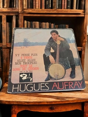 Vinyle 45 tours Hugues Aufray Barclay vintage pochette photo ancien disque rétro