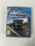 Boîte vide originale pour PS4 On the Road Truck Simulator, étui jeu sans disque