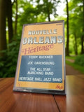 Cassette audio vintage Nouvelle-Orléans Héritage jazz rétro K7 Mode ancien