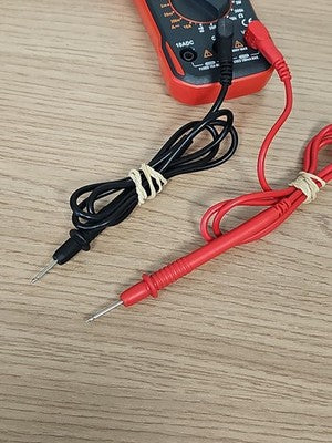 Beva W-002 Vintage Digital Multimeter, Used Black Red Electronic Tester