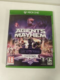 Boîte vide pour Agents of Mayhem Xbox One, coffret original sans disque jeu