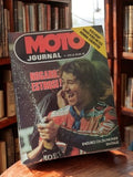 Magazine Moto Journal n°270 Nogaro Estrosi rétro années 80 ancien vintage moto