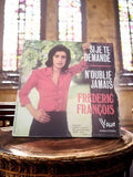 Vinyle 45 tours Frédéric François Vogue vintage pochette Si je te demande