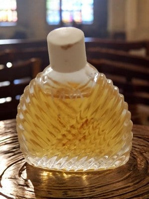 Miniature parfum vintage Ungaro flacon verre spiralé ancien Ungarode