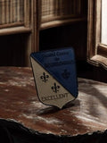 Plaque métal Société Canine du Bourbonnais vintage, blason Excellent, signalétiq