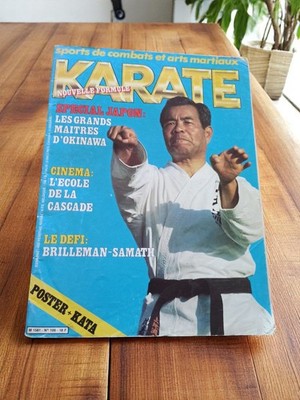 Magazine KARATE ancien n°106 arts martiaux Okinawa vintage années 80