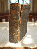 Livre liturgique Paroissien Romain XIXe cuir décor doré patrimoine religieux