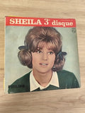Vinyle ancien 45 tours Sheila vintage, disque rétro collection occasion état