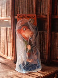 Figurine singe vintage Gingo La Scimmia che Fuma neuve rétro rare jouet ancien