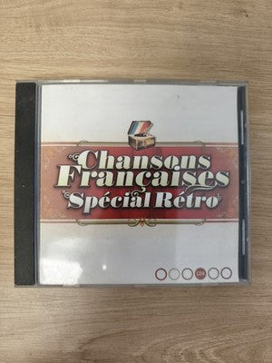 CD chansons françaises rétro, musique francophone, compilation d'occasion