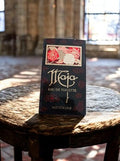 Miniature parfum Maja eau de toilette avec boîte noire décor floral rétro
