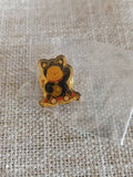 Pin's Winnie l'Ourson Tokyo Disneyland vintage noir doré Disney