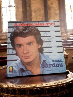 Vinyle 45 tours Michel Sardou A des années d’ici vintage Trema années 70