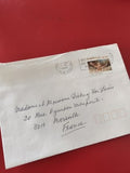 Ancienne enveloppe timbrée oblitérée 1997 Australie pour collection philatélie