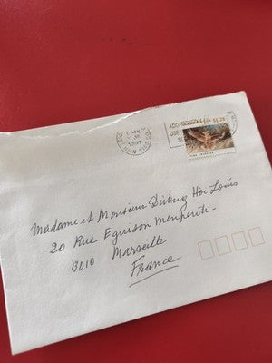 Ancienne enveloppe timbrée oblitérée 1997 Australie pour collection philatélie