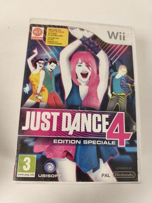 Jeu Just Dance 4 sur Nintendo Wii, jeu de danse original, version française, com