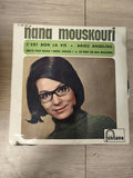 Vinyle 45 tours ancien Nana Mouskouri vintage, disque rétro chanson française