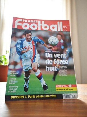 Magazine France Football vintage 1997 – Un vent de force huit, Ludovic Giuly