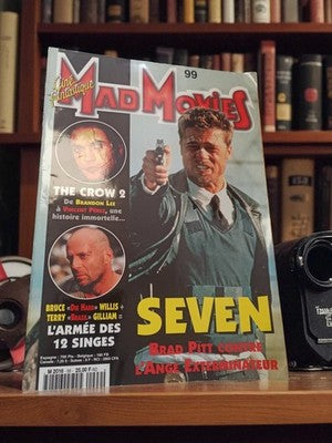 Magazine cinéma Mad Movies n°99 vintage Seven Bruce Willis très bon état