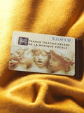 Carte téléphonique France Telecom 50 unités, vintage, musique vocale, puce