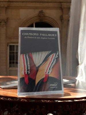 K7 cassette Chansons Paillardes Jo Destré Milan musette neuve rare