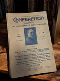 Revue ancienne Conférencia journal universitaire 1925 vintage France