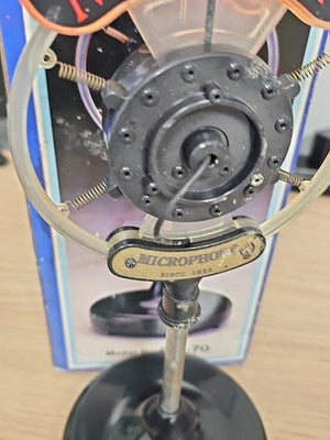 Microphone radio vintage AM/FM OTA-70 rétro déco On The Air ancien