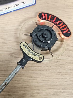Microphone radio vintage AM/FM OTA-70 rétro déco On The Air ancien