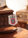 Porte-clés vintage blason Sarthe publicitaire ancien écusson rétro
