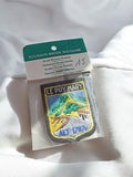 Vintage embroidered patch Le Puy Mary Auvergne old retro souvenir patch
