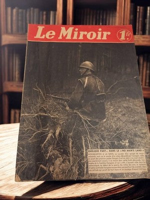 Magazine ancien Le Miroir 1940 France guerre photo rétro histoire